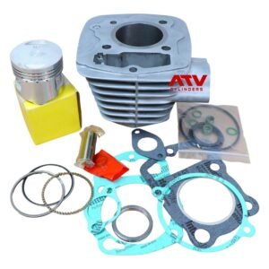 87-88 Honda TRX125 Cylinder Jug Piston Gaskets Top End Motor Engine Rebuild Kit