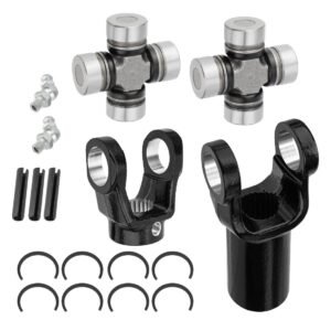 Front Prop Shaft Yoke & U-Joint Kit for Polaris Sportsman 500 550 570 600 700 X2