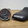 Seat and speedometer for a 1987 Honda TRX 350D